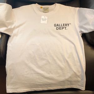 Brand new white Gallery Dept. short sleeve shirt. With tags